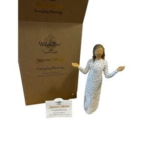 New in Box Willow Tree Susan Lordi ANGEL EVERYDAY BLESSINGS Signature 2018 27823